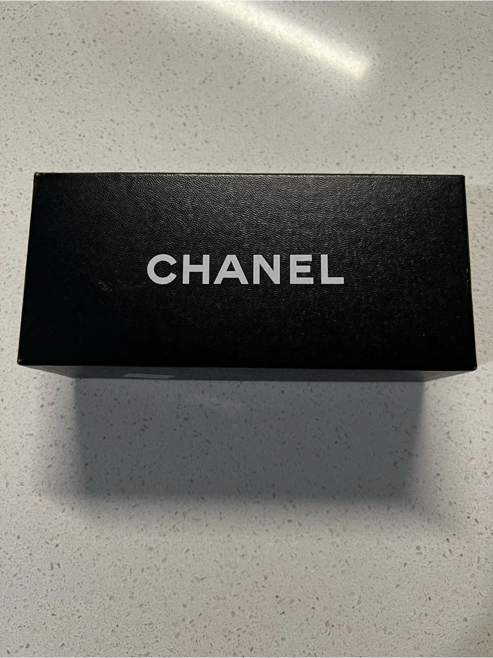 CHANEL Shield Sunglasses with Light Brown Gradient Lenses